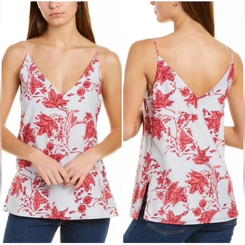 Club Monaco cotton silk blend tank top size S